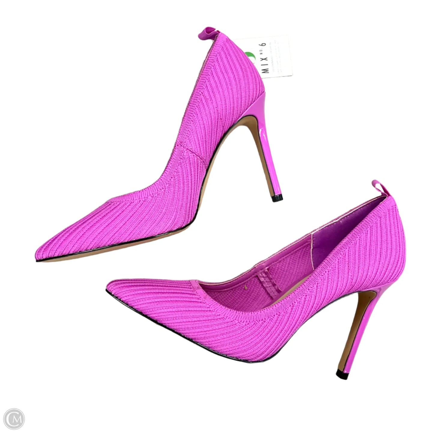 Shoes Heels Block By Mix No 6 In Purple, Size: 8