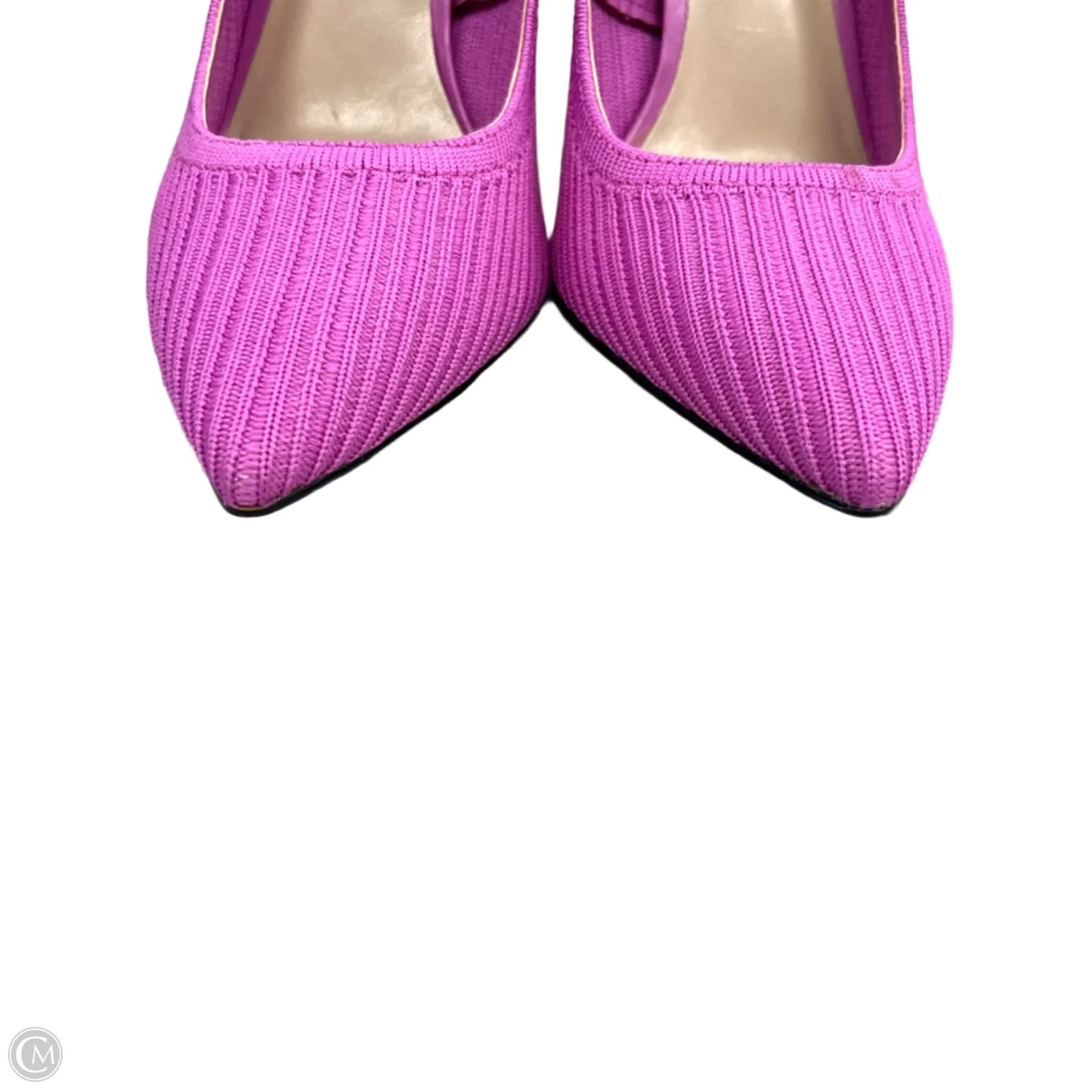 Shoes Heels Block By Mix No 6 In Purple, Size: 8