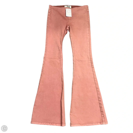 Jeans Flared By We The Free In Pink Denim, Size: 2