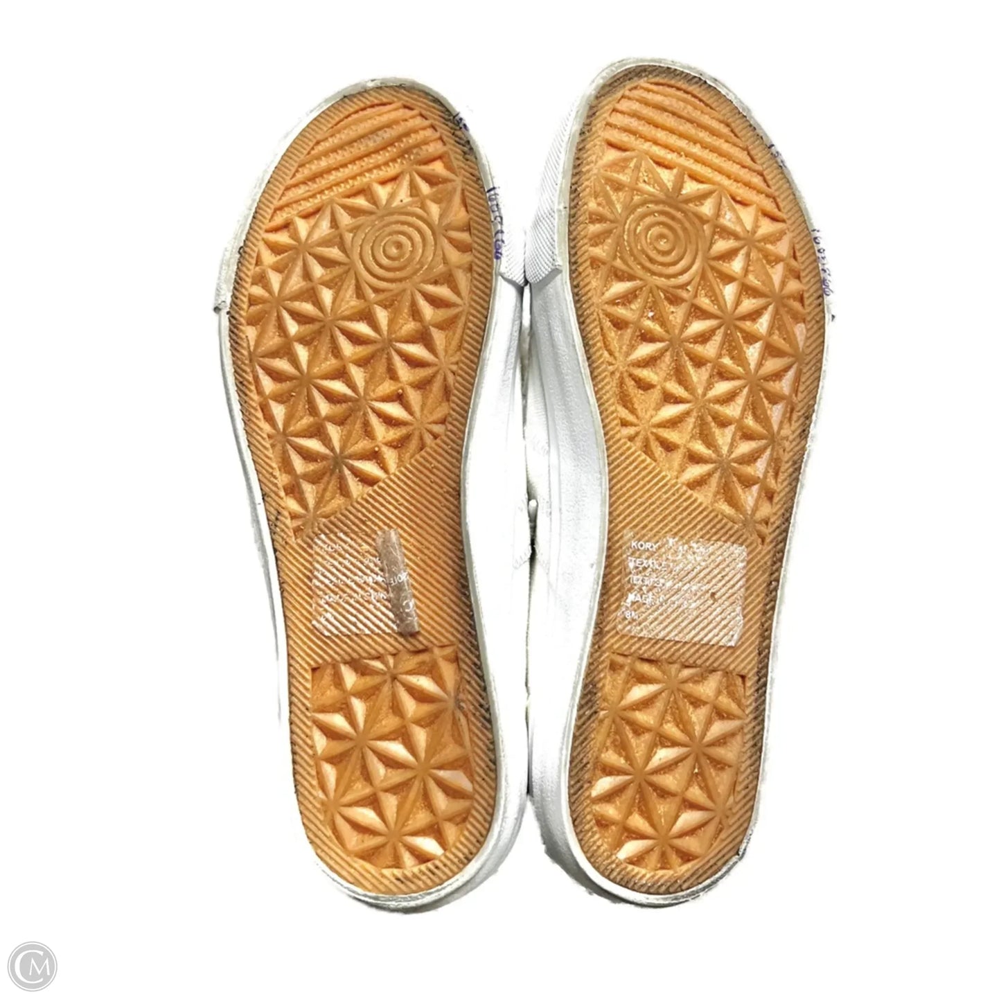 Shoes Sneakers By Jelly Pop In White, Size: 8