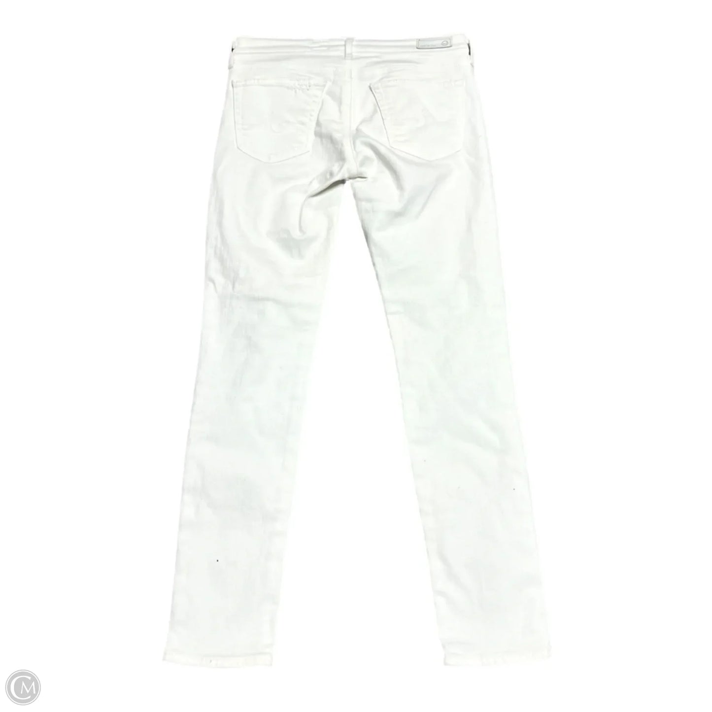Jeans Skinny By Adriano Goldschmied In White Denim, Size: 2