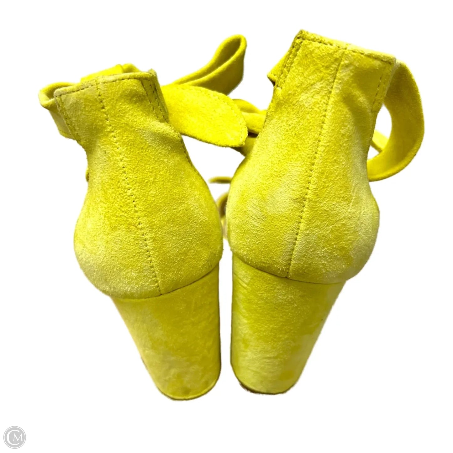 Sandals Heels Block By Jessica Simpson In Green, Size: 6