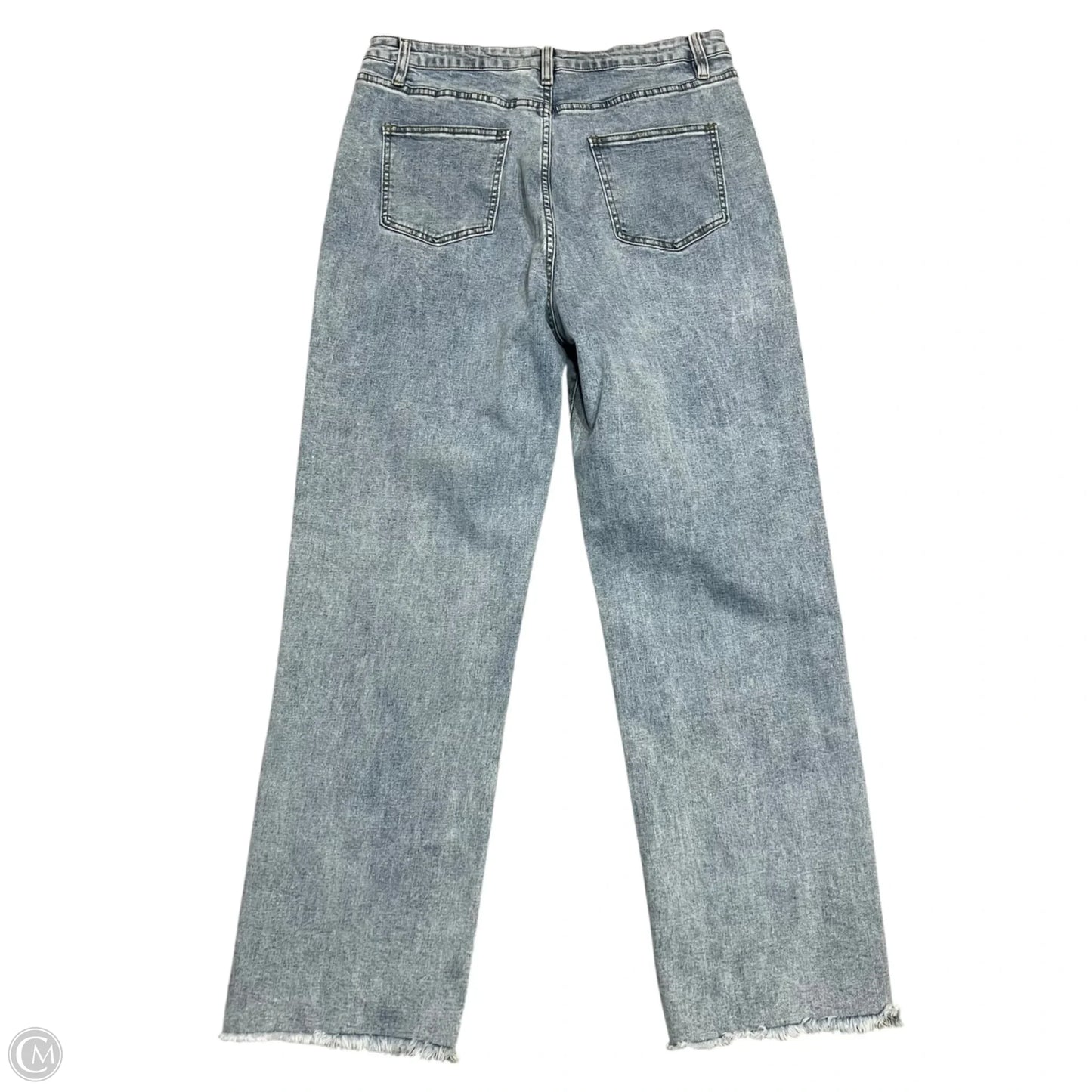 Jeans Straight By Fashion Nova In Blue Denim, Size: Xl