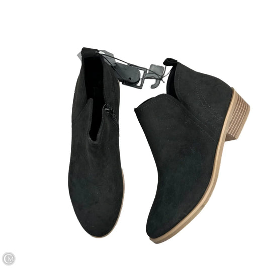 Boots Ankle Heels By Aldo In Black, Size: 10