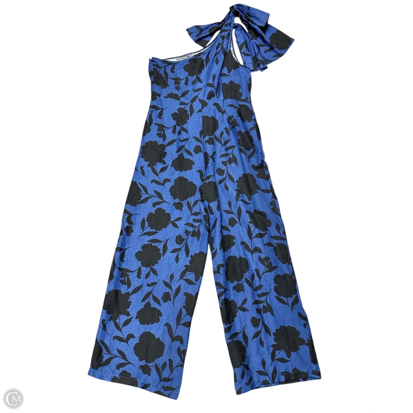 Jumpsuit By Kate Spade x Target In Black & Blue, Size: 12