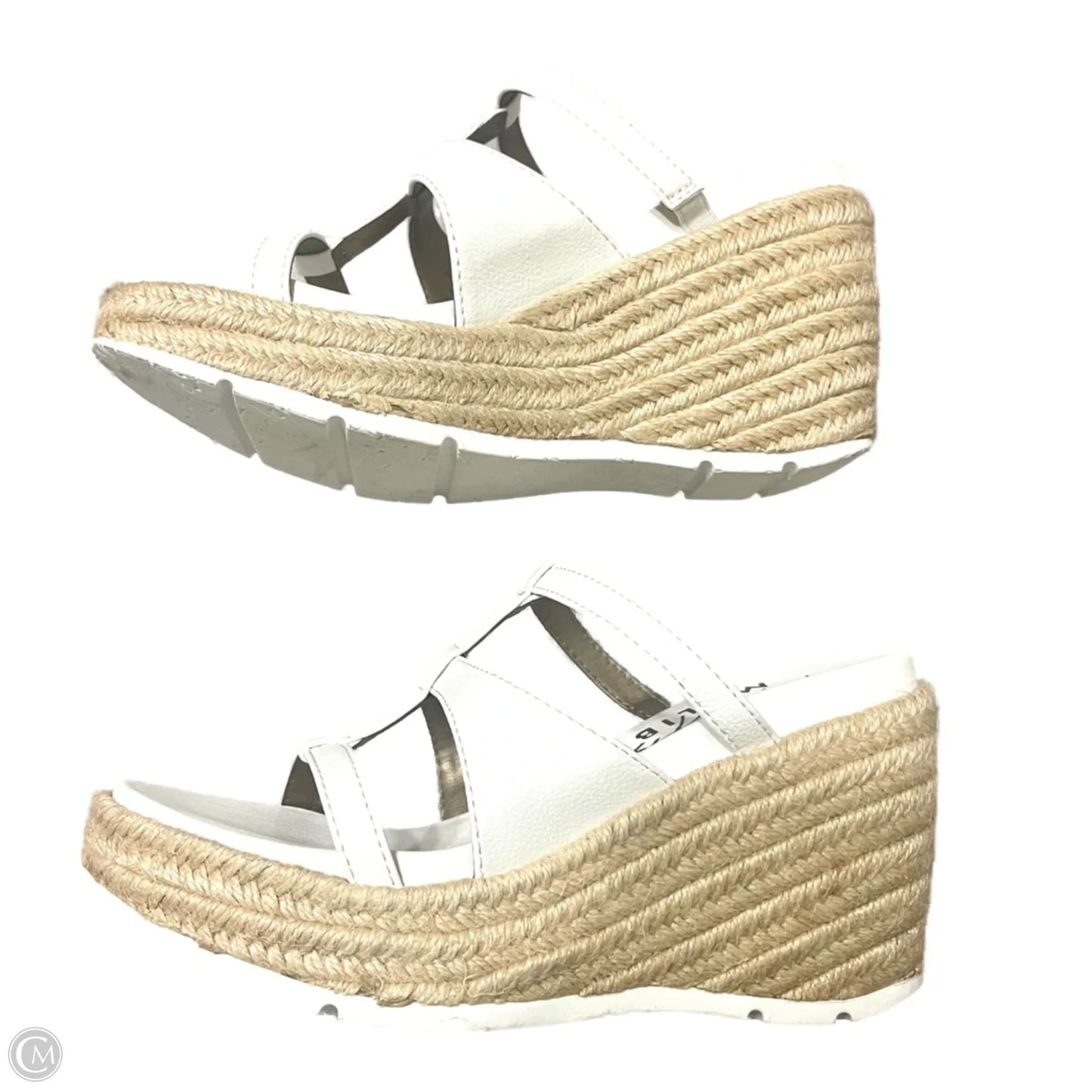 Sandals Heels Wedge By Blowfish In White, Size: 6