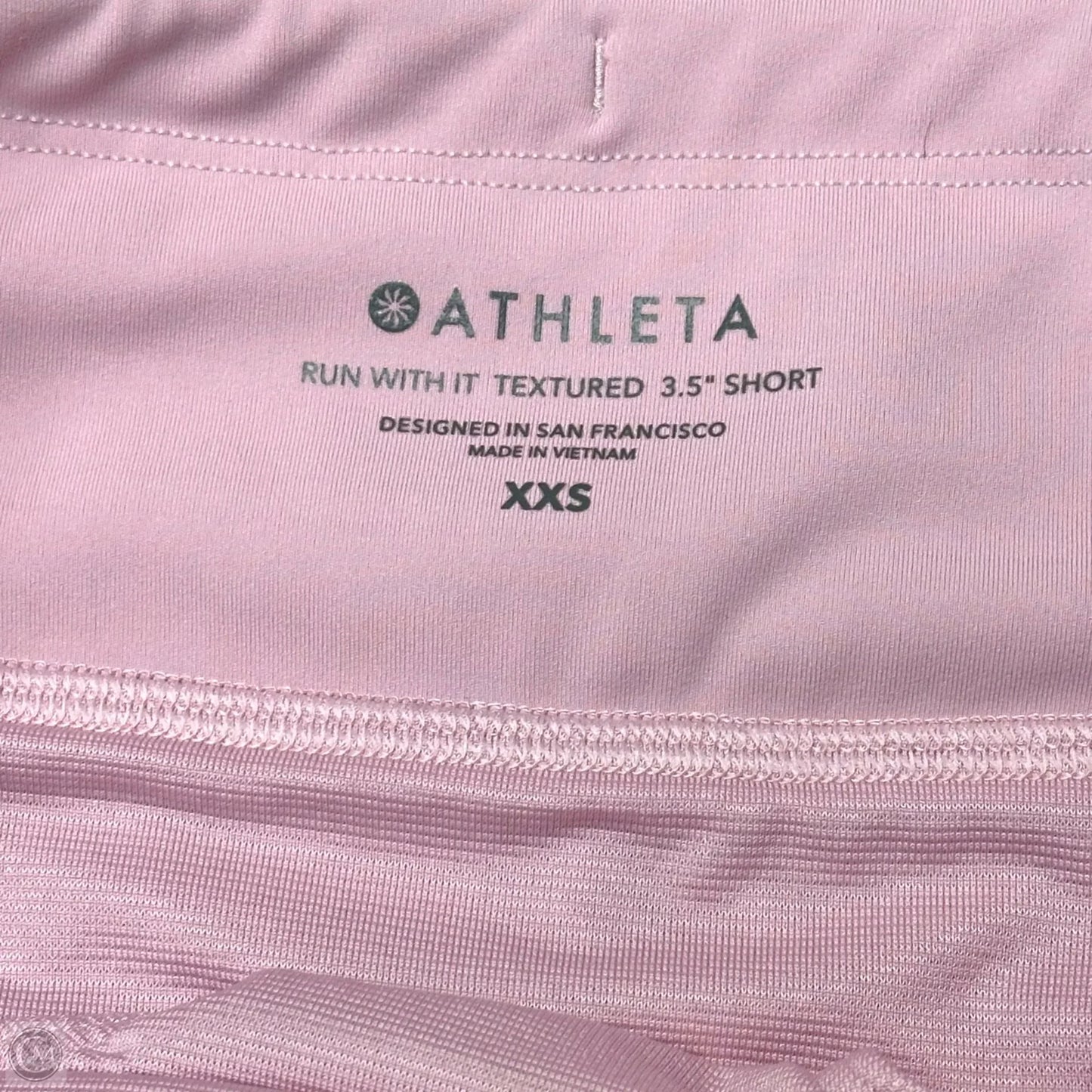 Athletic Shorts By Athleta In Pink, Size: Xxs