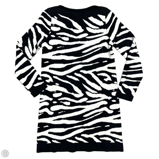 Dress Sweater By Loft In Animal Print, Size: Xxs