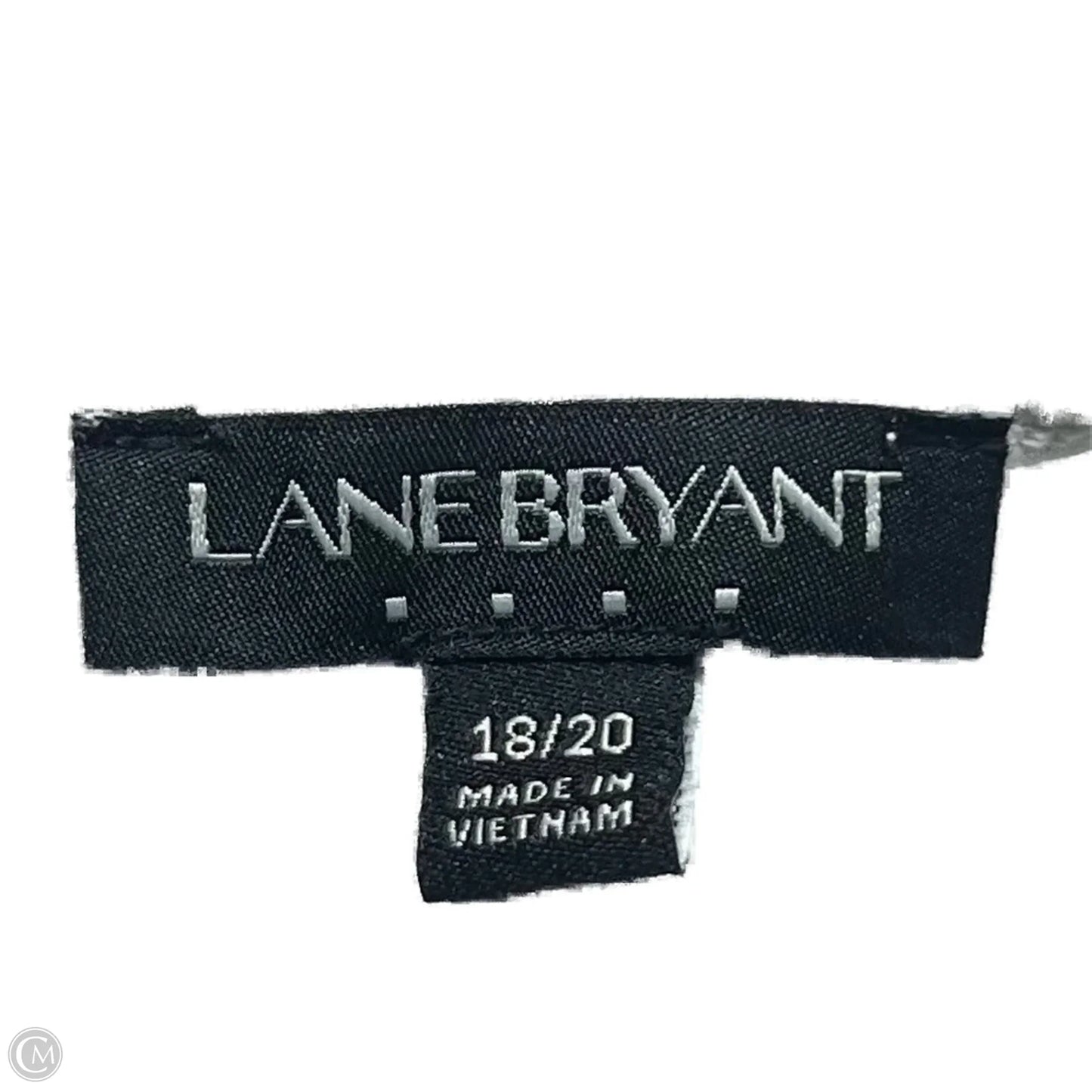 Top Sleeveless By Lane Bryant In White, Size: 1x