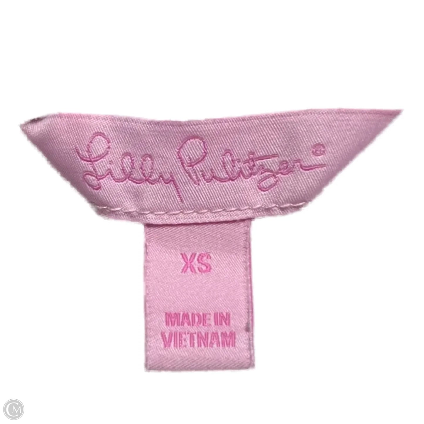 Jacket Designer By Lilly Pulitzer In Orange & Pink, Size: Xs