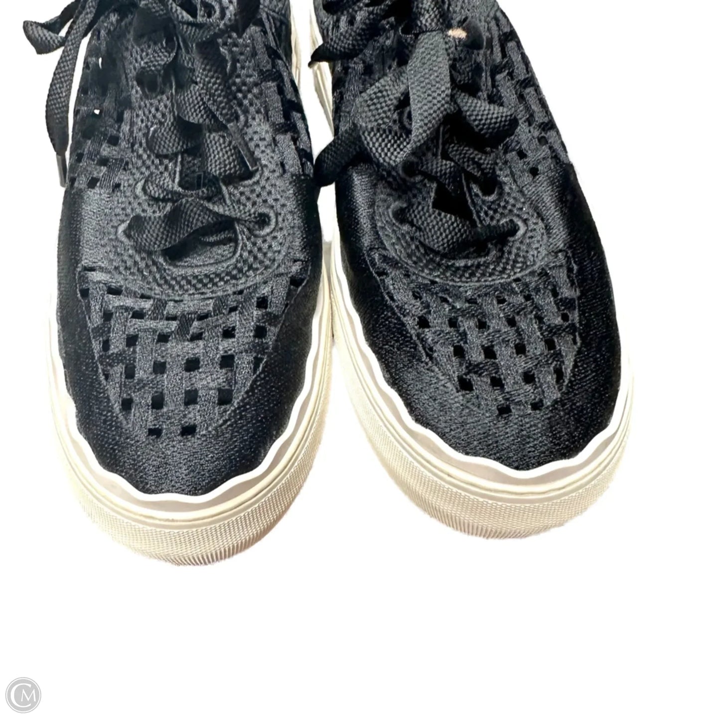 Shoes Sneakers By Vince Camuto In Black & Cream, Size: 8.5