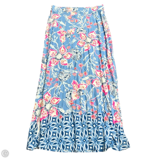 Skirt Designer By Lilly Pulitzer In Blue & Pink, Size: L