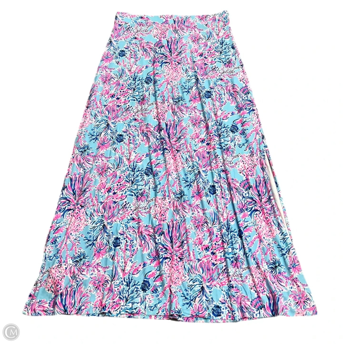 Skirt Designer By Lilly Pulitzer In Blue & Pink, Size: L