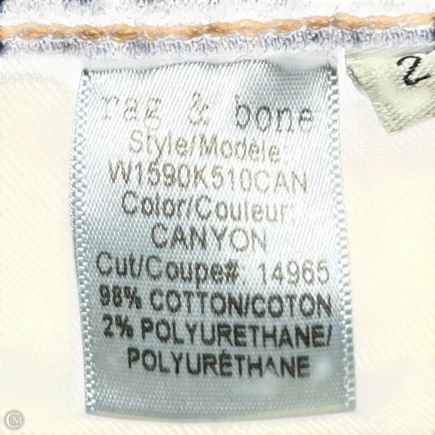 Jeans Boyfriend By Rag And Bone In Blue Denim, Size: 4