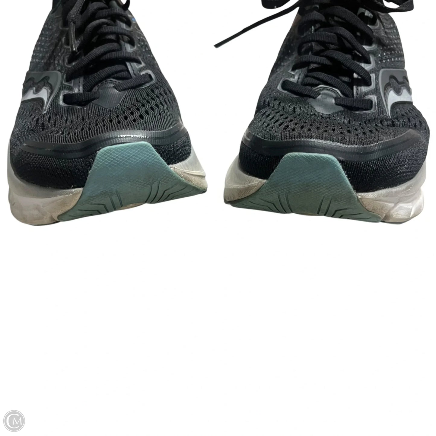 Shoes Athletic By Saucony In Black & Grey, Size: 8.5