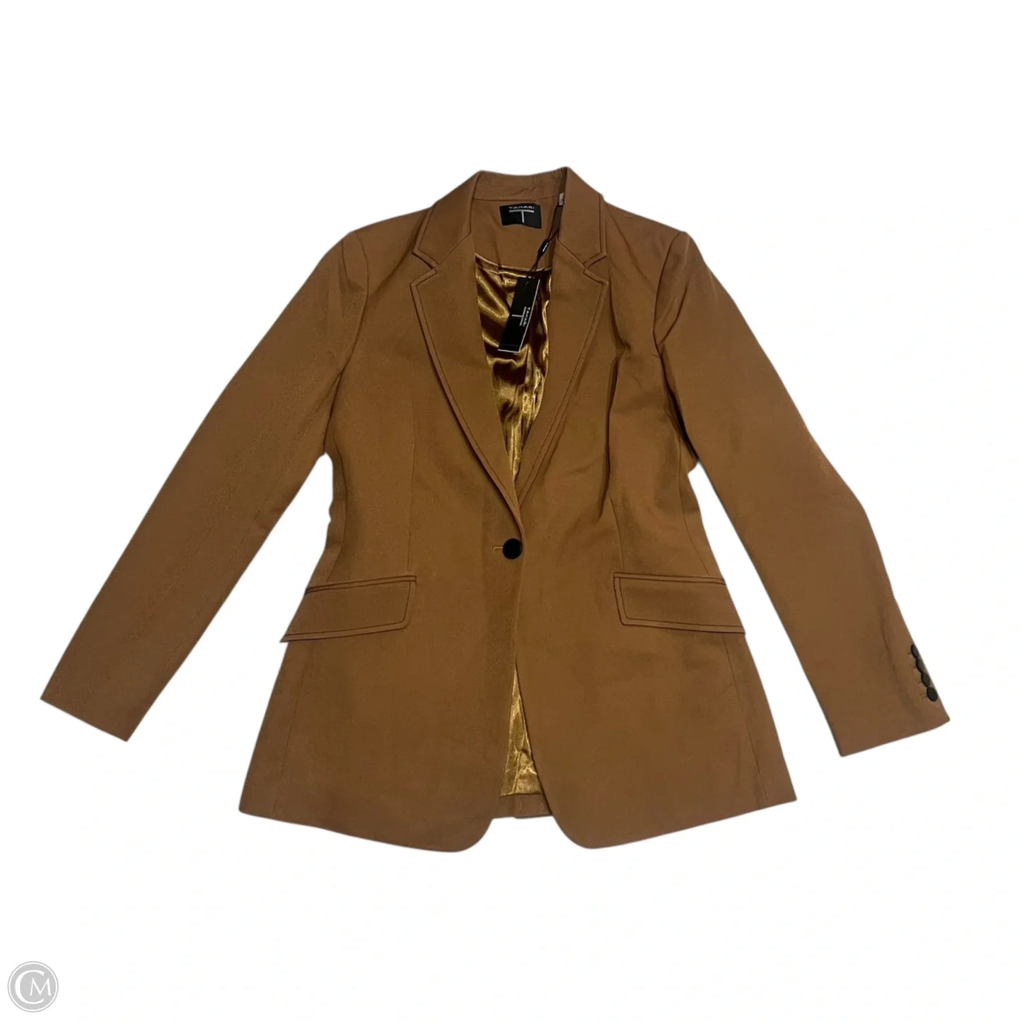 Blazer By Tahari In Brown, Size: 6