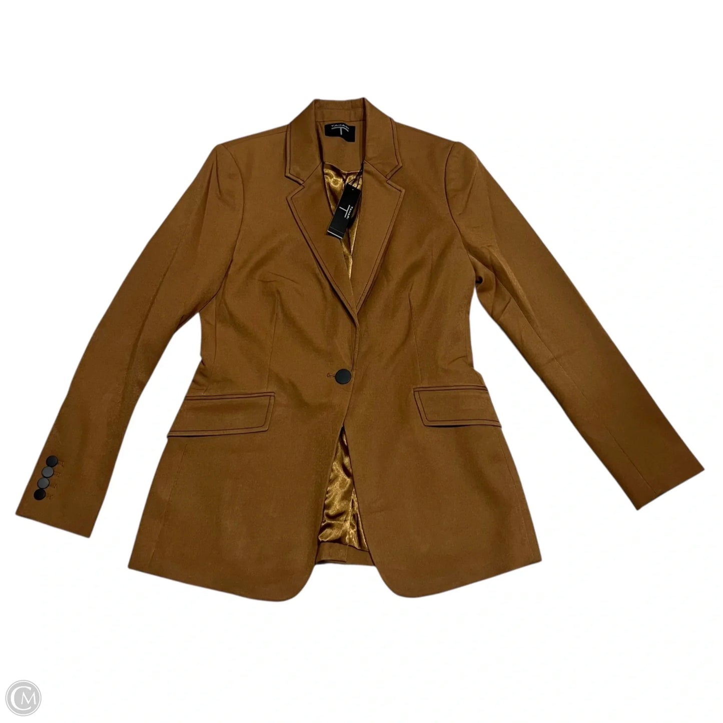 Blazer By Tahari In Brown, Size: 2