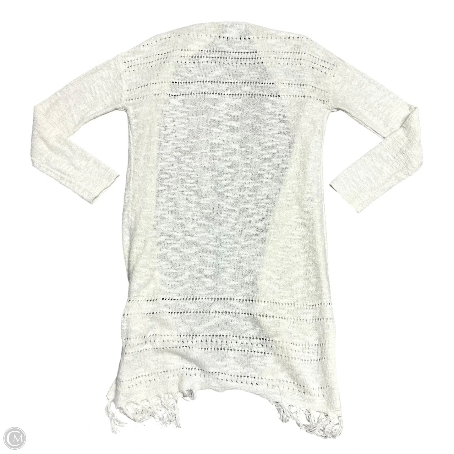 Sweater Cardigan By Old Navy In White, Size: S