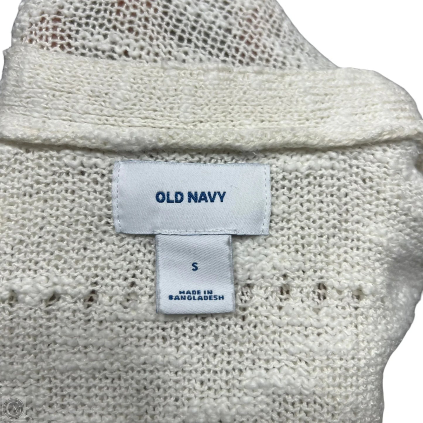 Sweater Cardigan By Old Navy In White, Size: S