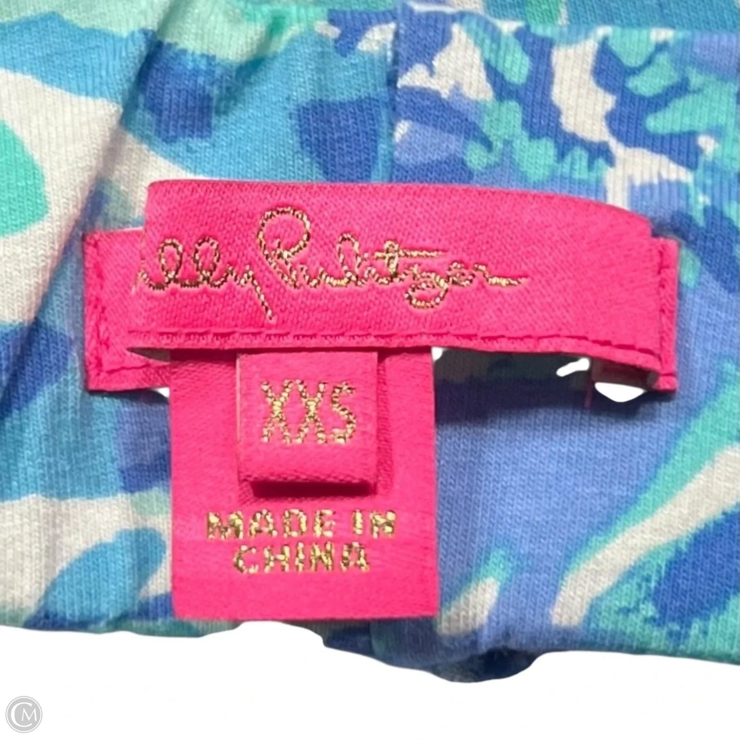 Pants Designer By Lilly Pulitzer In Blue & White, Size: Xxs