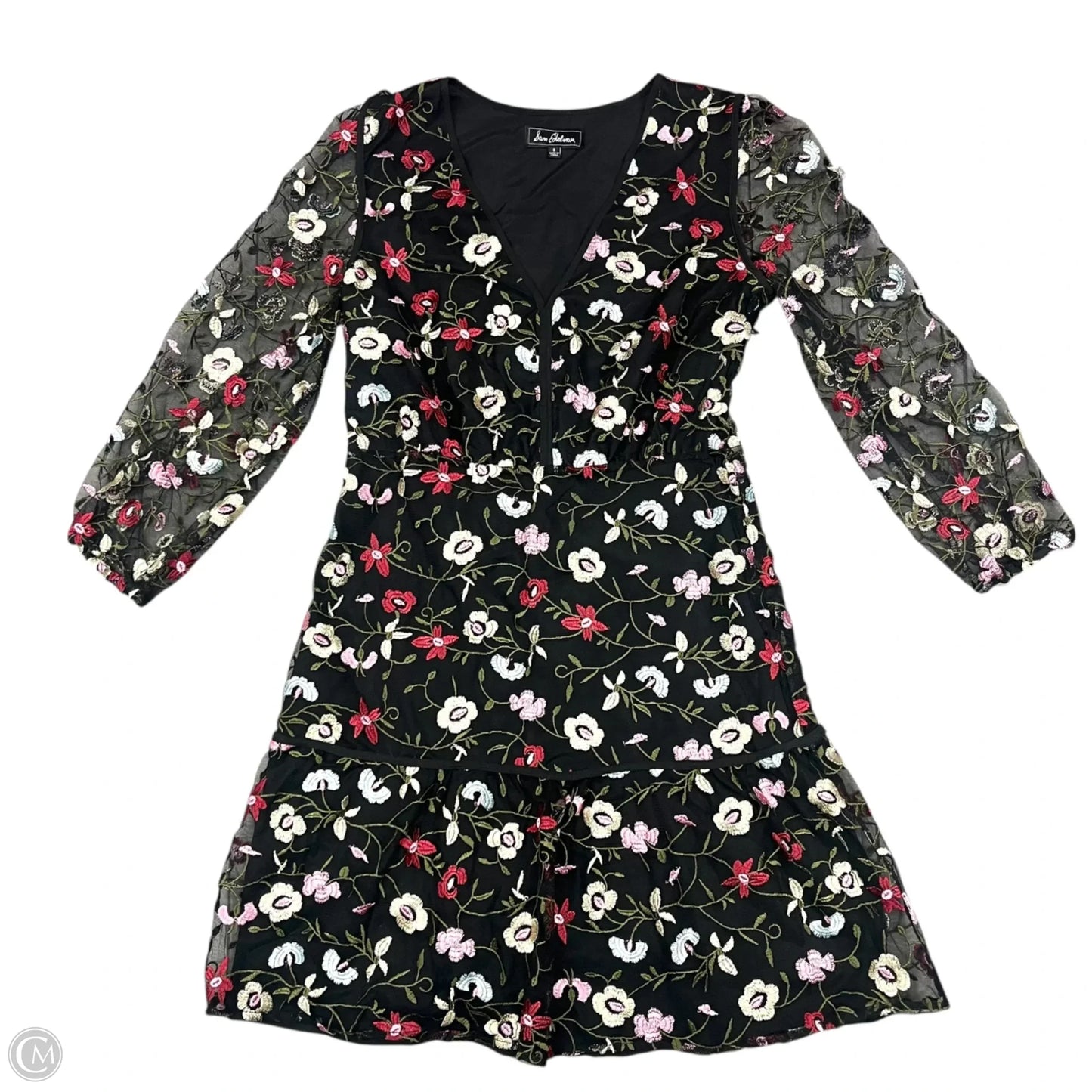 Dress Casual Midi By Sam Edelman In Black, Size: 8