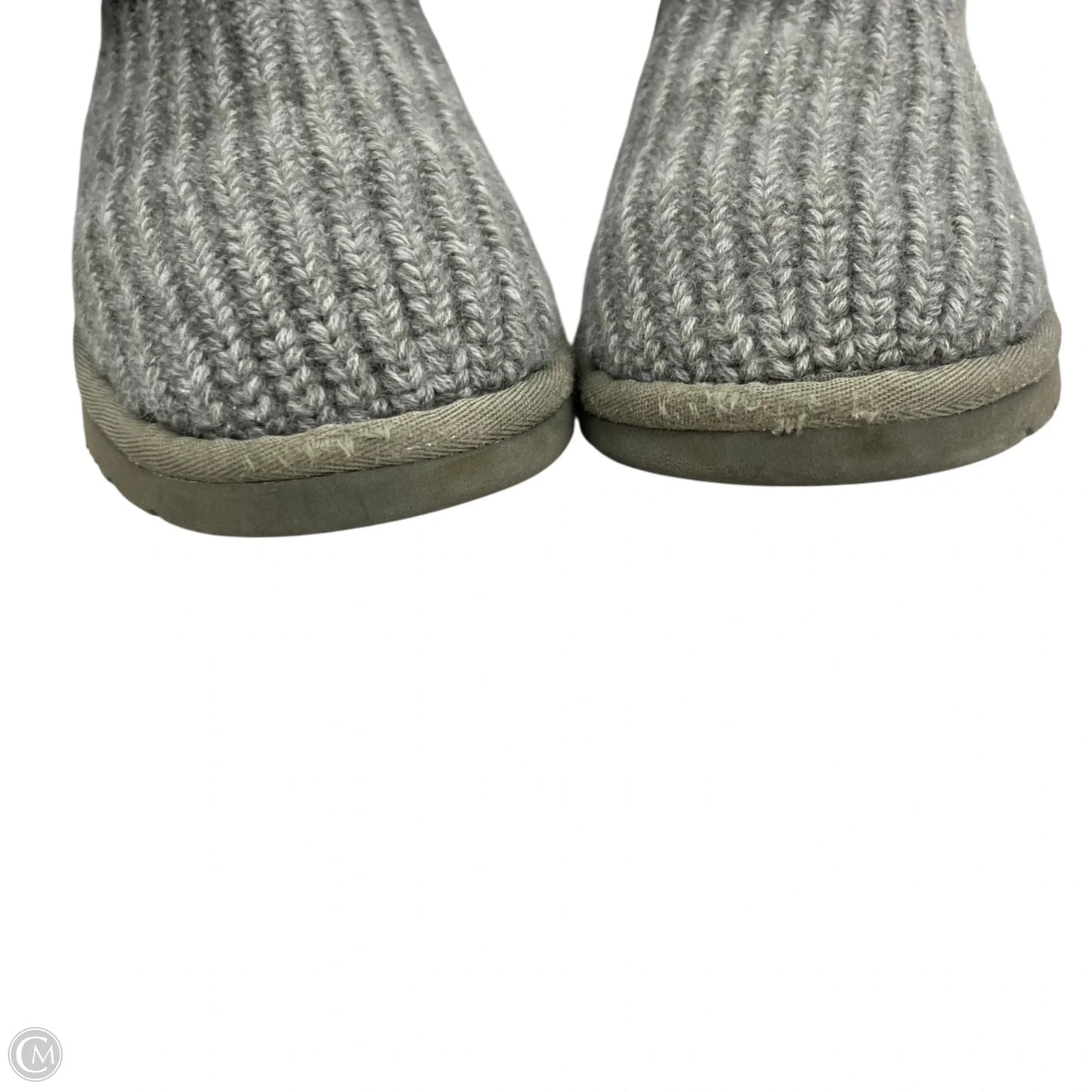 Boots Designer By Ugg In Grey, Size: 6