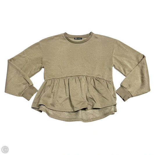 Sweater By Zara In Green, Size: S