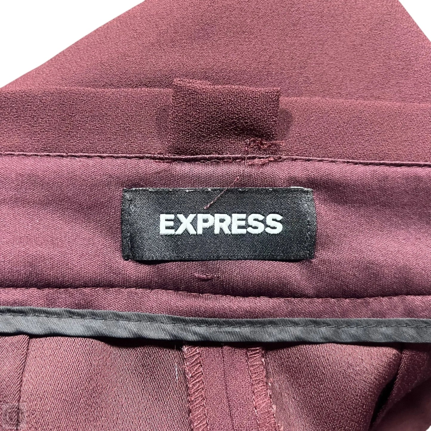Pants Dress By Express In Maroon, Size: 0