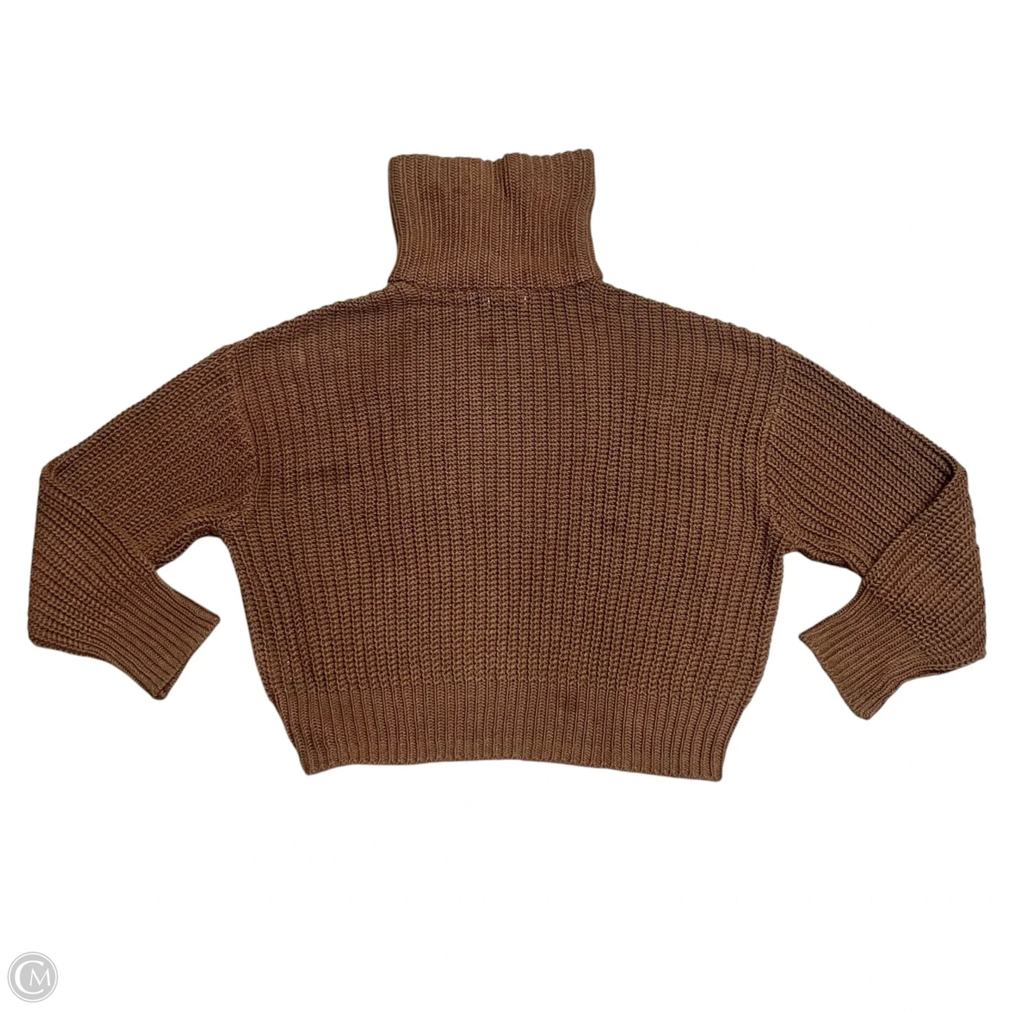 Sweatshirt Collar By American Eagle In Brown, Size: Xl