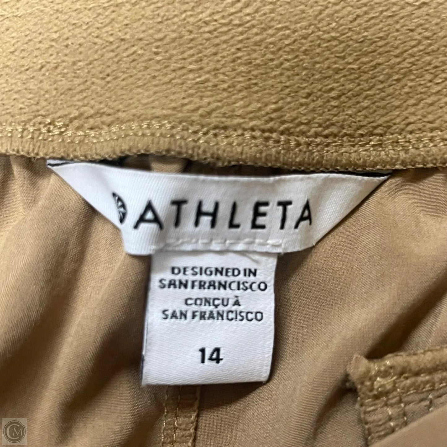 Pants Other By Athleta In Tan, Size: 14