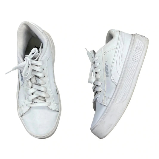 Shoes Sneakers Platform By Puma In White, Size: 8.5