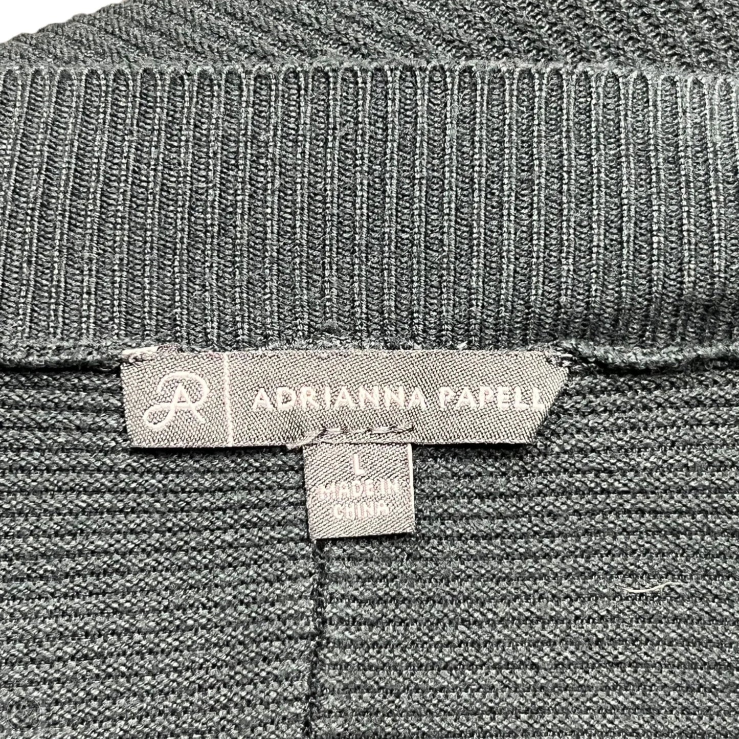 Sweater By Adrianna Papell In Green, Size: L