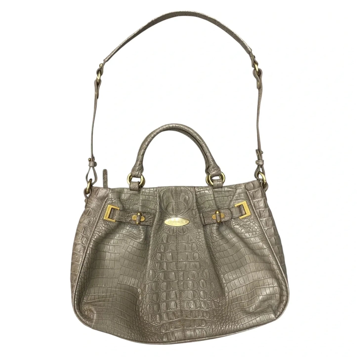 Handbag Designer By Brahmin, Size: Medium