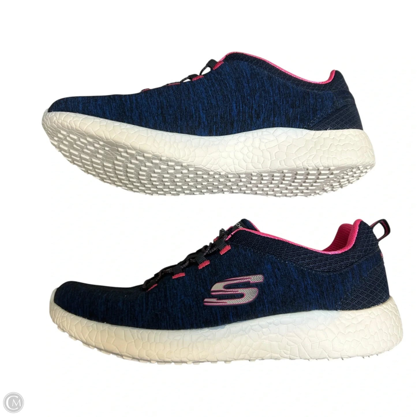 Shoes Athletic By Skechers In Navy, Size: 7