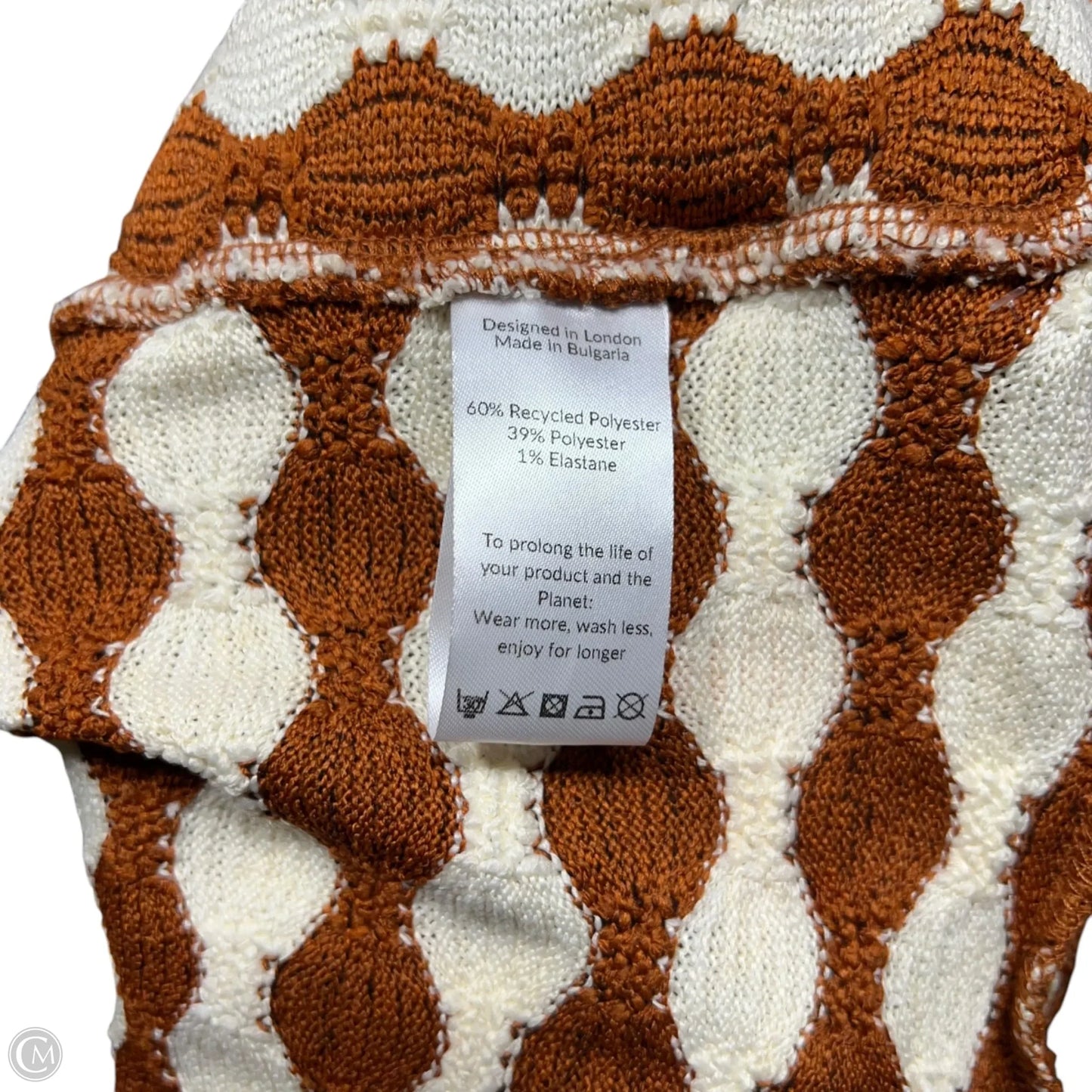 Pants Other By Saint + Sofia In Brown & Cream, Size: 8