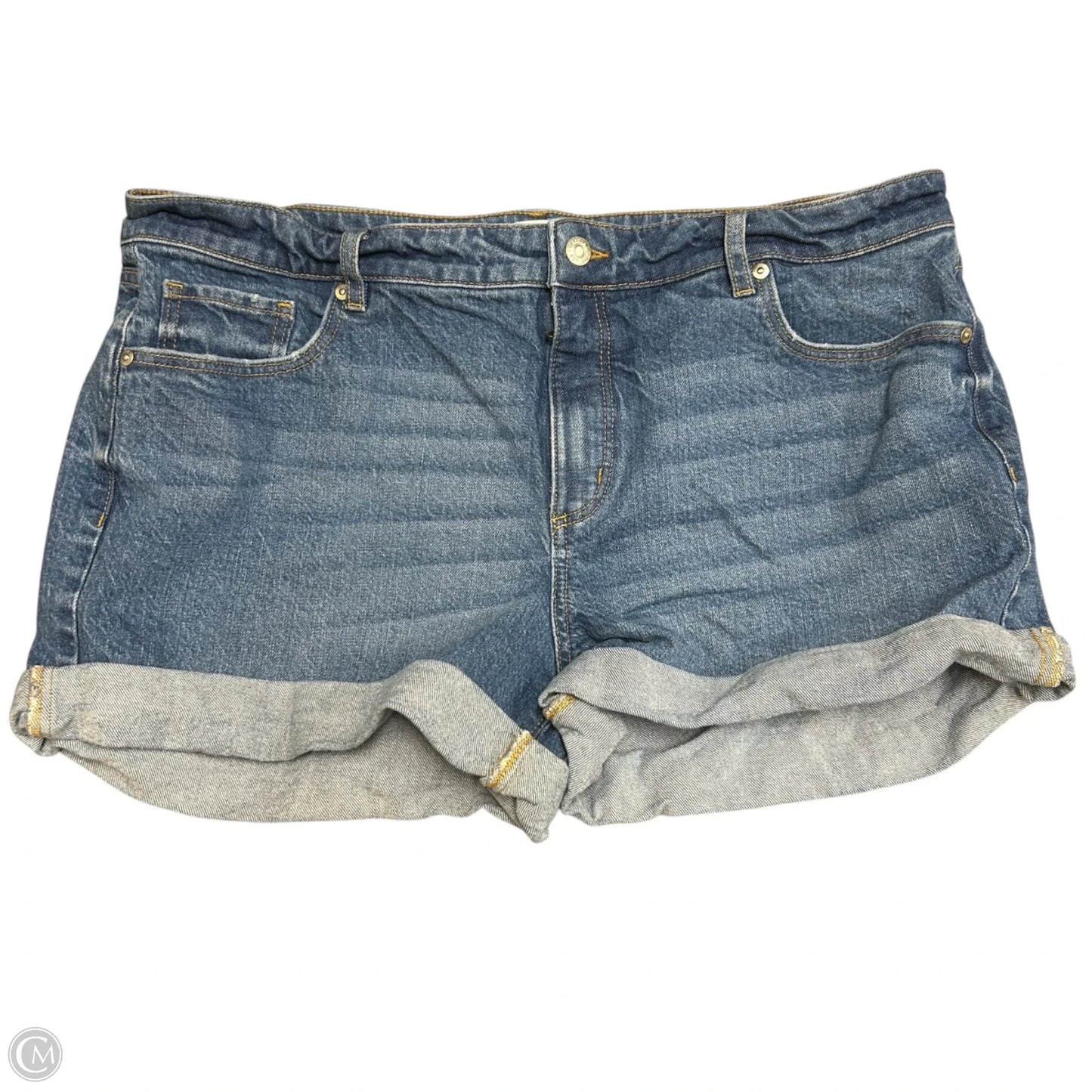 Shorts By Loft In Blue Denim, Size: 14