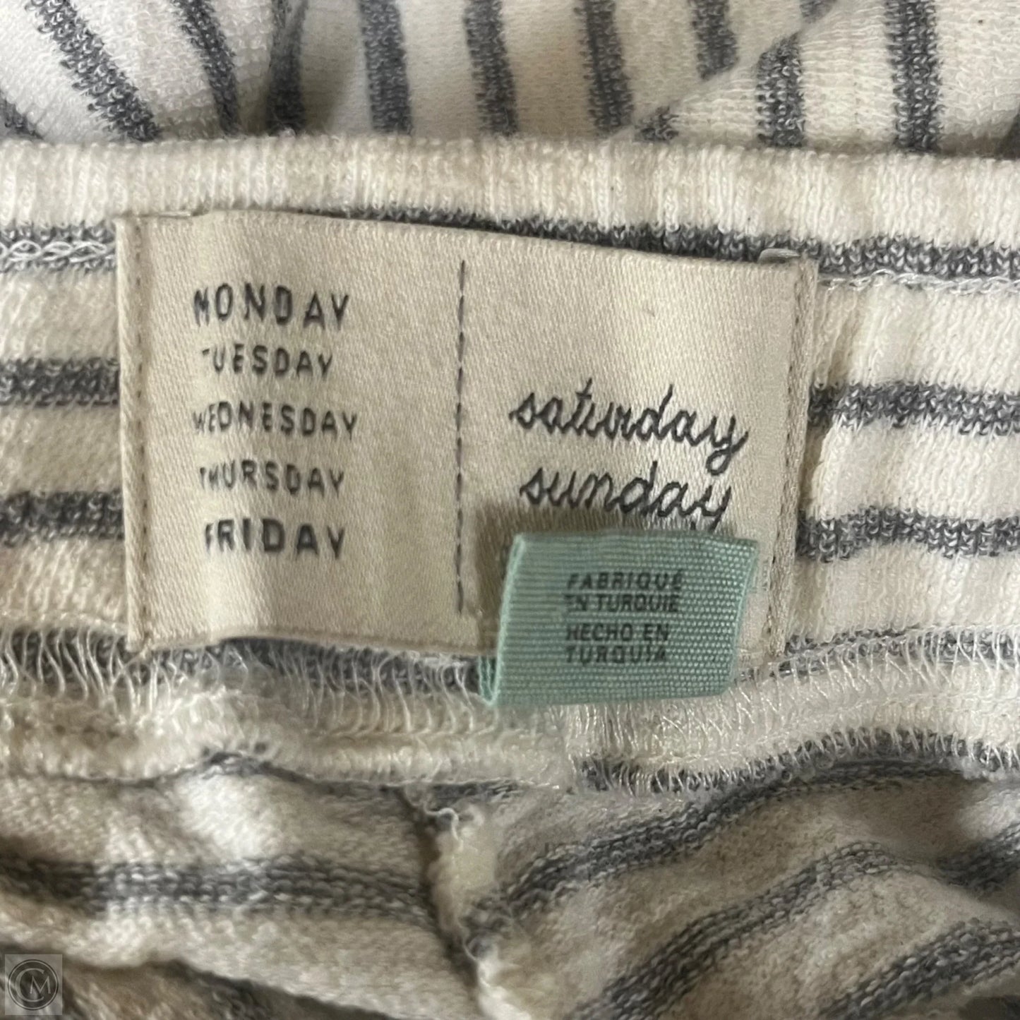 Pants Lounge By Saturday/sunday In Striped Pattern, Size: Xs