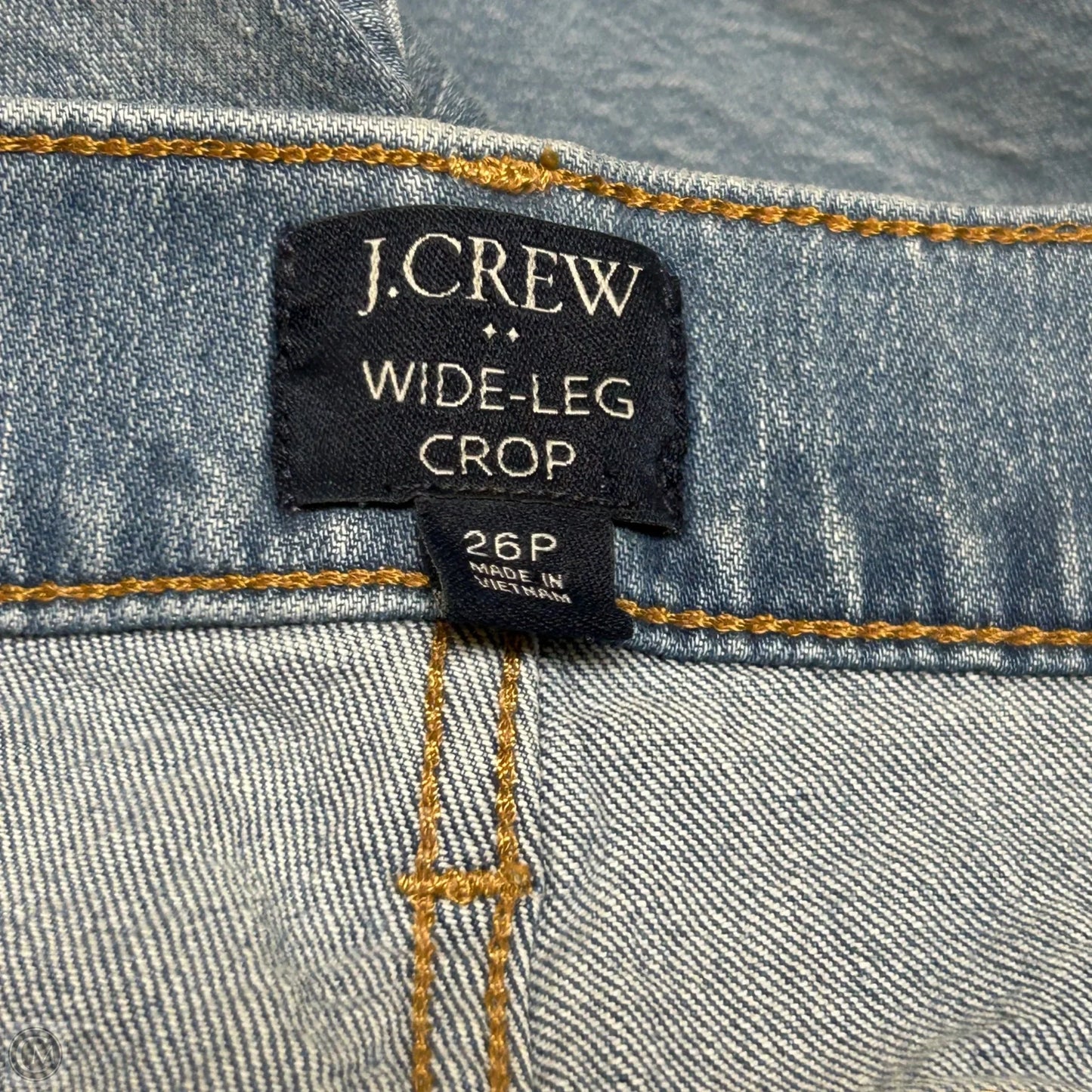 Jeans Cropped By J. Crew In Blue Denim, Size: 2