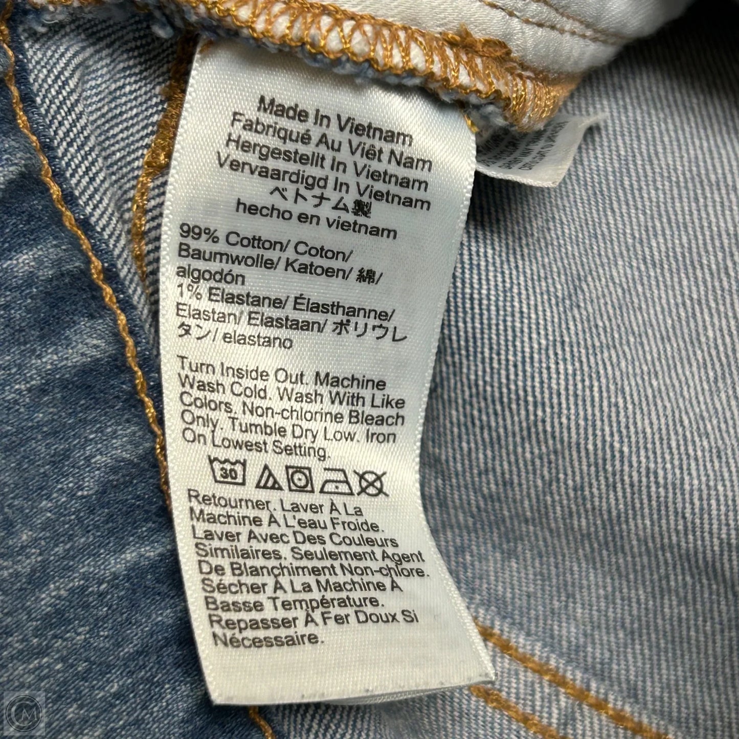 Jeans Cropped By J. Crew In Blue Denim, Size: 2