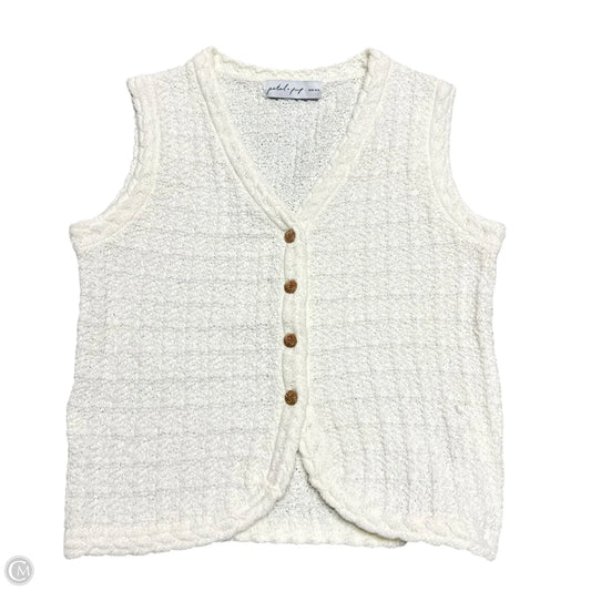 Vest Sweater By Petal & Pup In Cream, Size: Xs