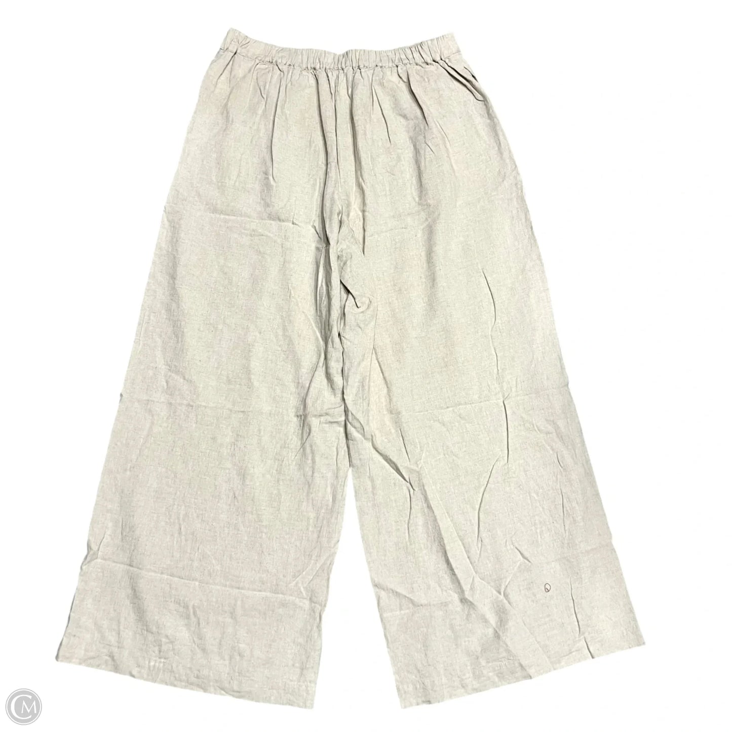 Pants Linen By Madewell In Tan, Size: Xl