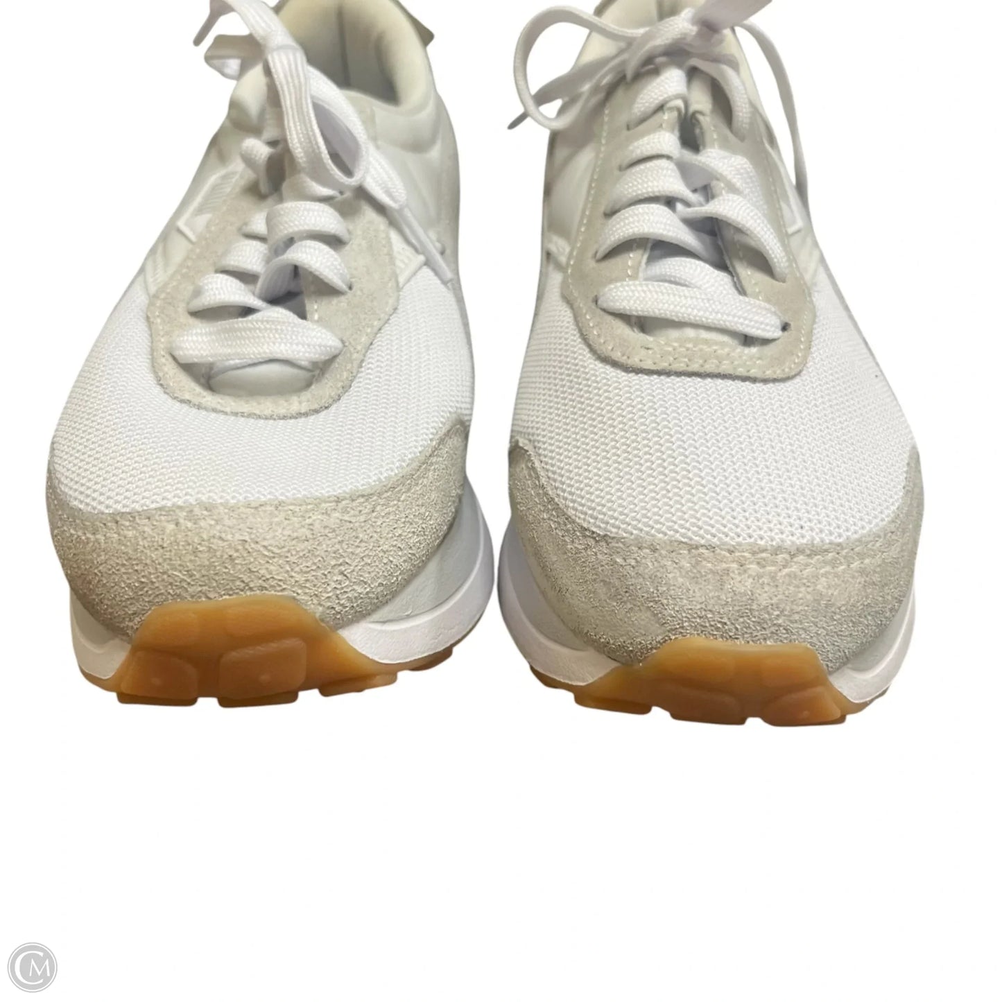 Shoes Sneakers By Puma In Grey & White, Size: 8.5