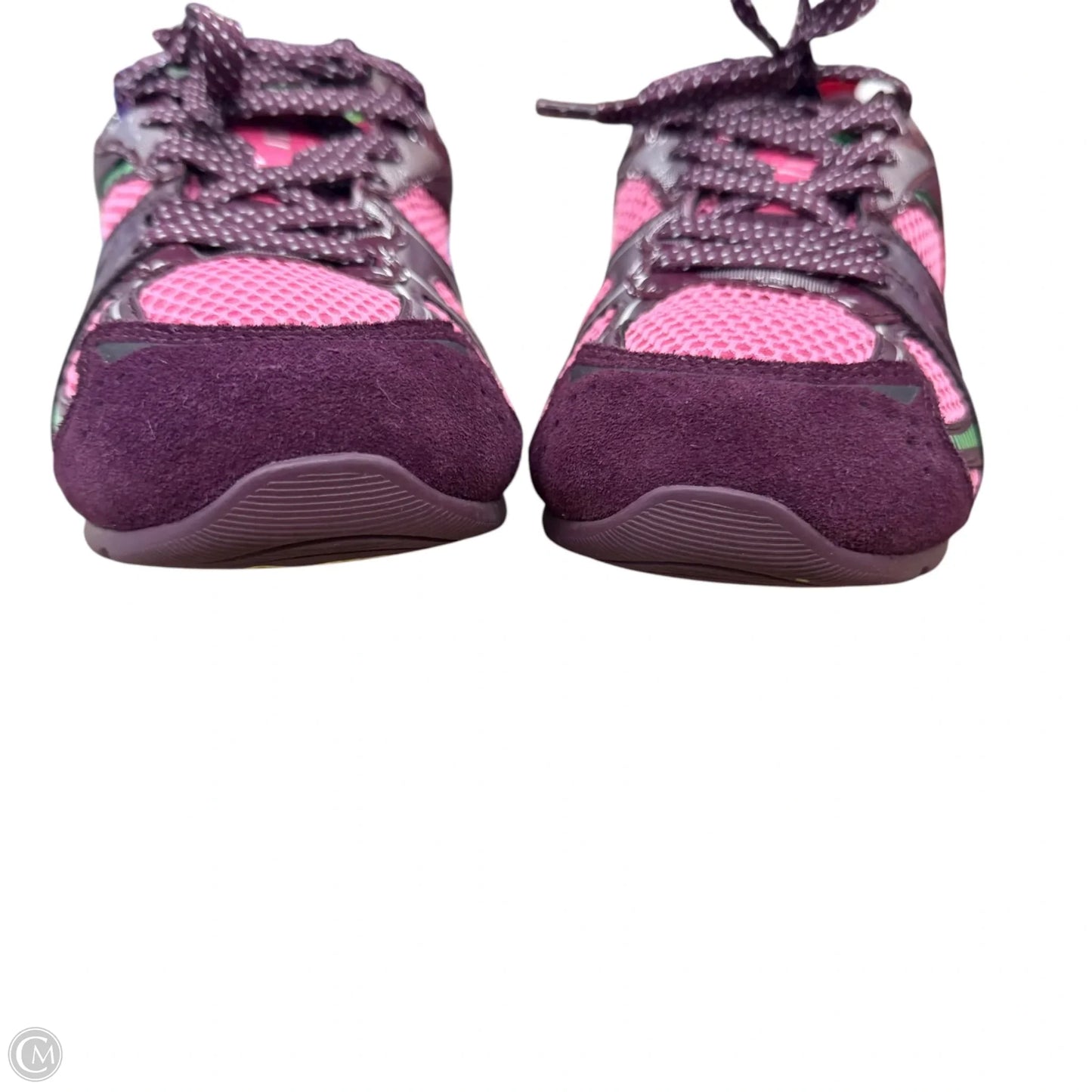 Shoes Luxury Designer By Marc Jacobs In Green & Purple, Size: 7.5