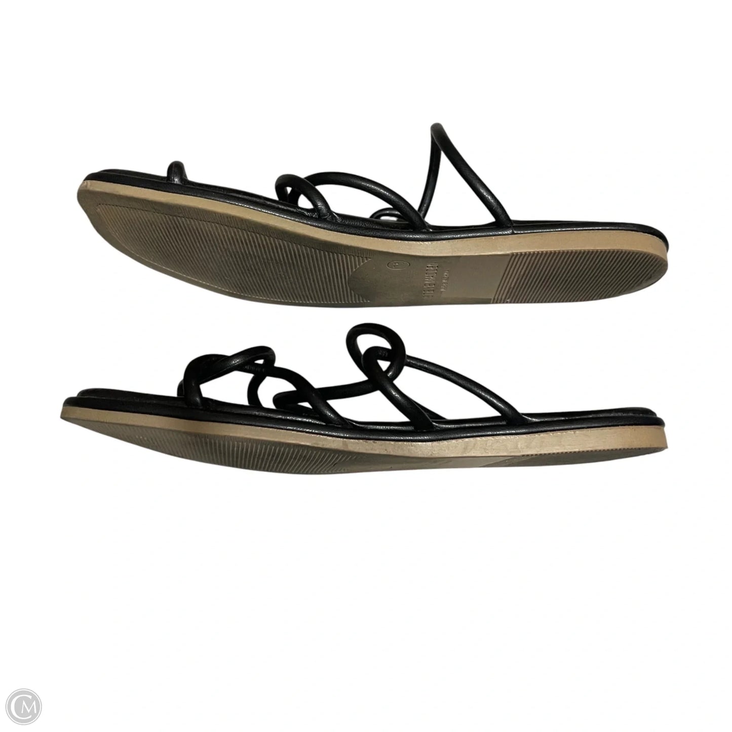 Sandals Flats By Steve Madden In Black, Size: 7.5