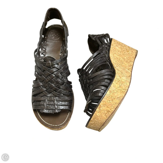 Sandals Designer By Tory Burch In Black, Size: 9.5