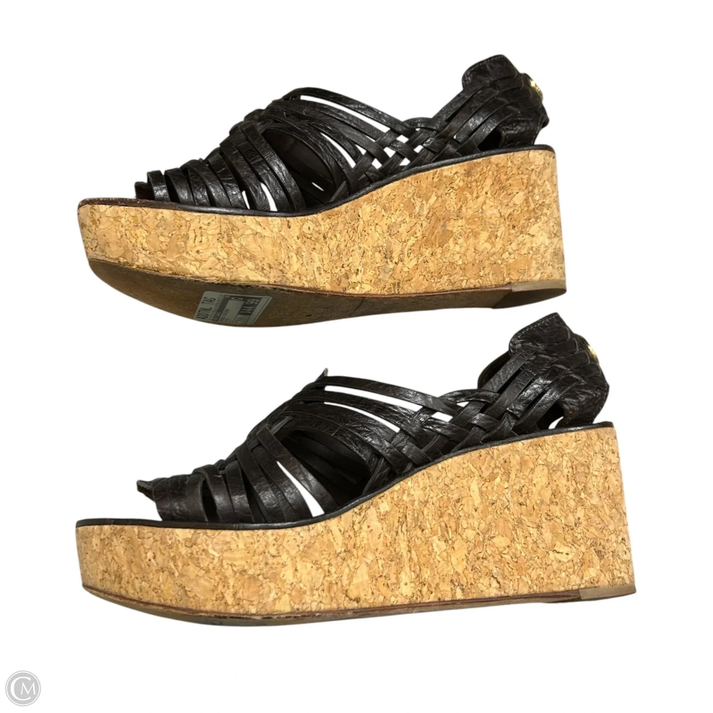 Sandals Designer By Tory Burch In Black, Size: 9.5