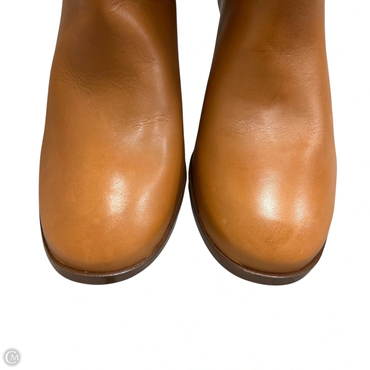 Boots Knee Heels By Arezzo In Brown, Size: 6