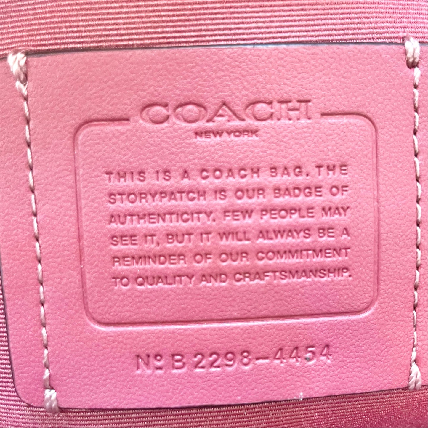 Handbag Designer By Coach  Size: Medium