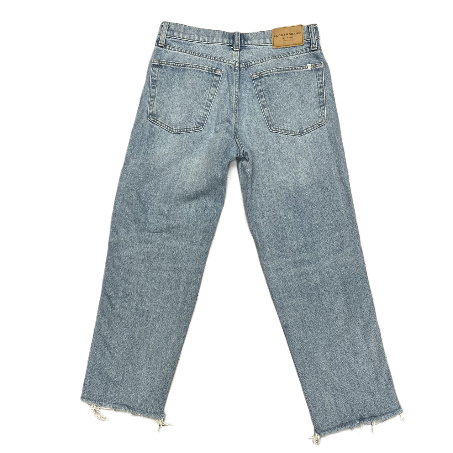 Blue Denim Jeans Boyfriend By Lucky Brand, Size: 6