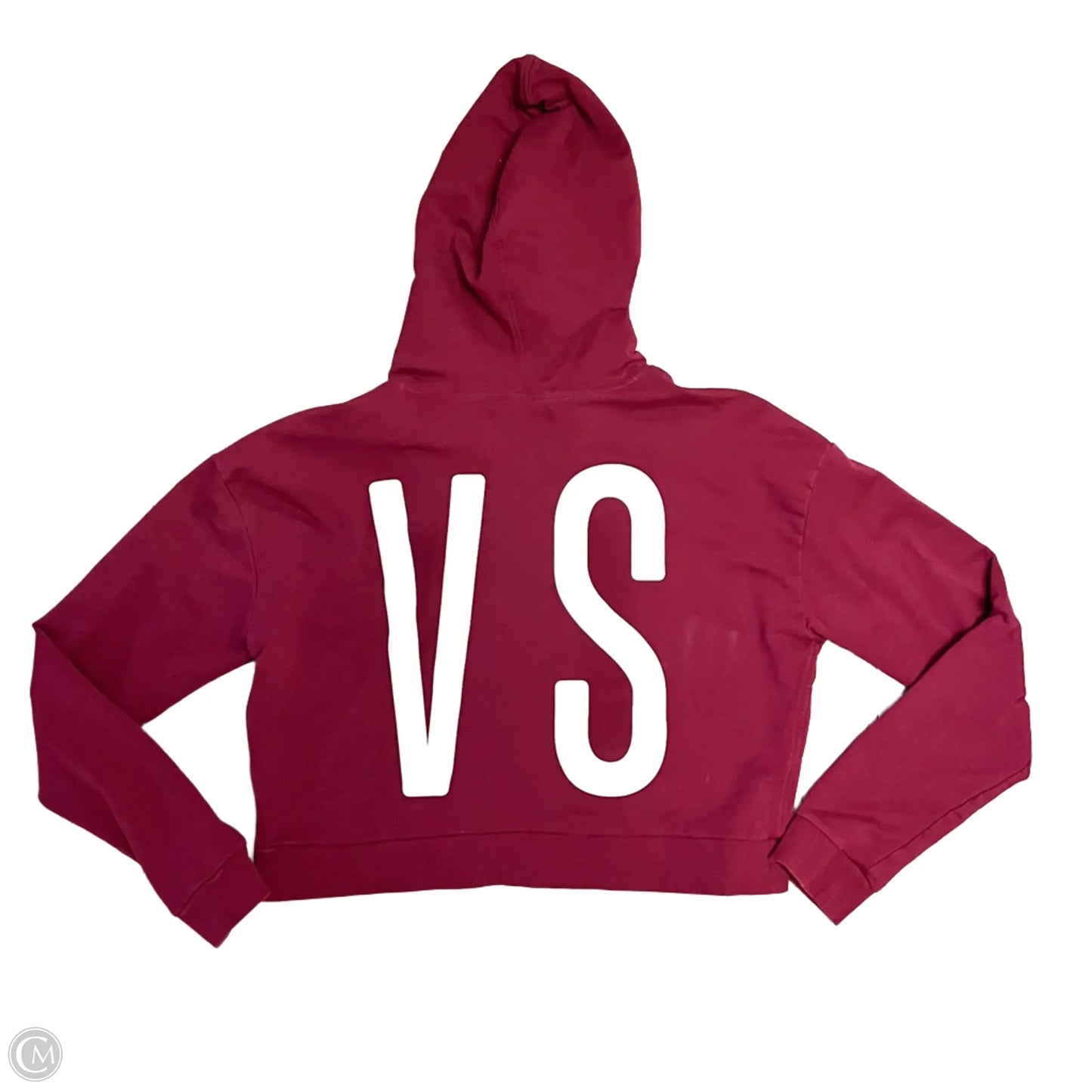 Athletic Sweatshirt Hoodie By Victorias Secret In Purple, Size: L